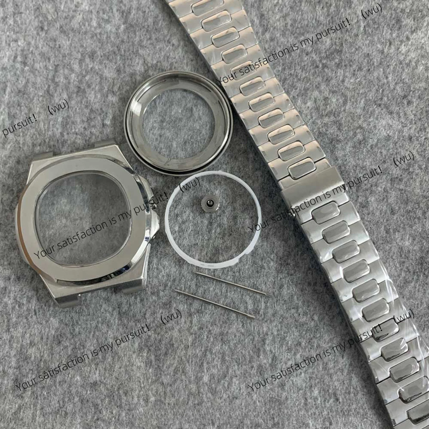 ZOCI-Stainless steel case + strap NH35 case 41mm sapphire glass for NH35 NH36 4R automatic movement
