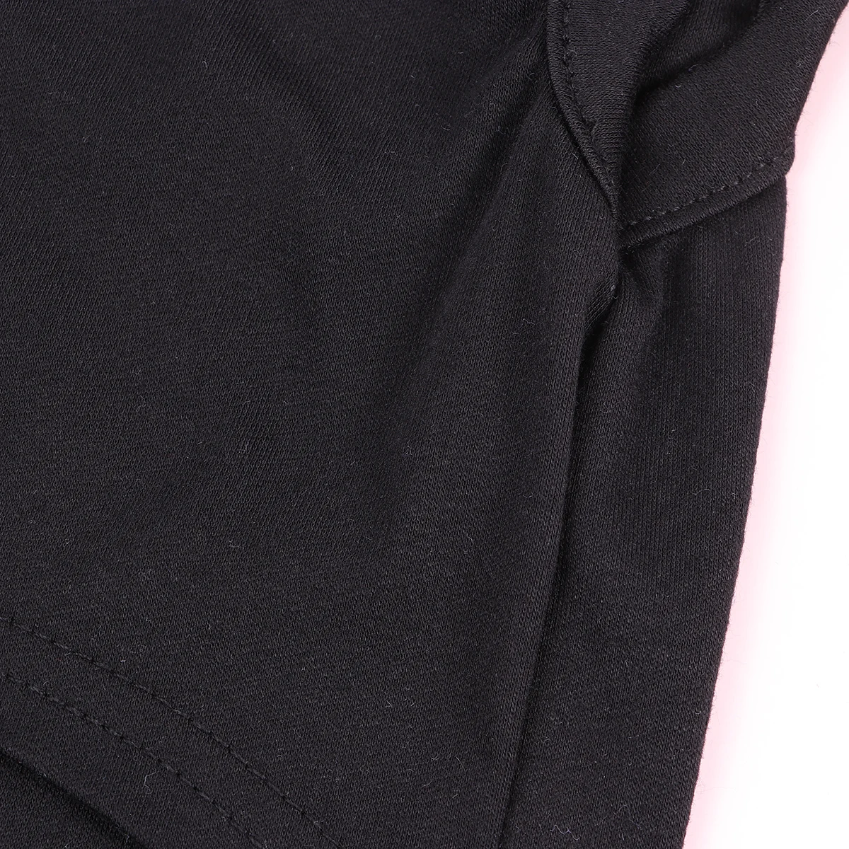 

2pcs Clothes for Small Dogs Casual Black Shirts Pet Dog Clothes Cotton Pet Costumes Durable Cool Design Outdoor Walking