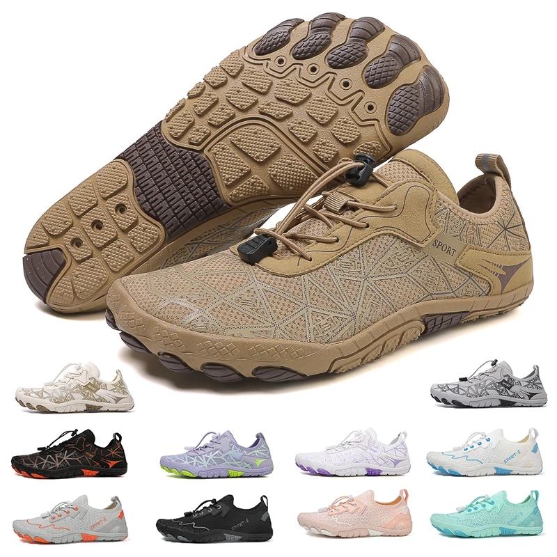 Men Quick-Drying Water Shoes Women Barefoot Beach Shoes Non-Slip Breathable Beach Swimming Pool Yoga Hiking Sports Shoes Unisex