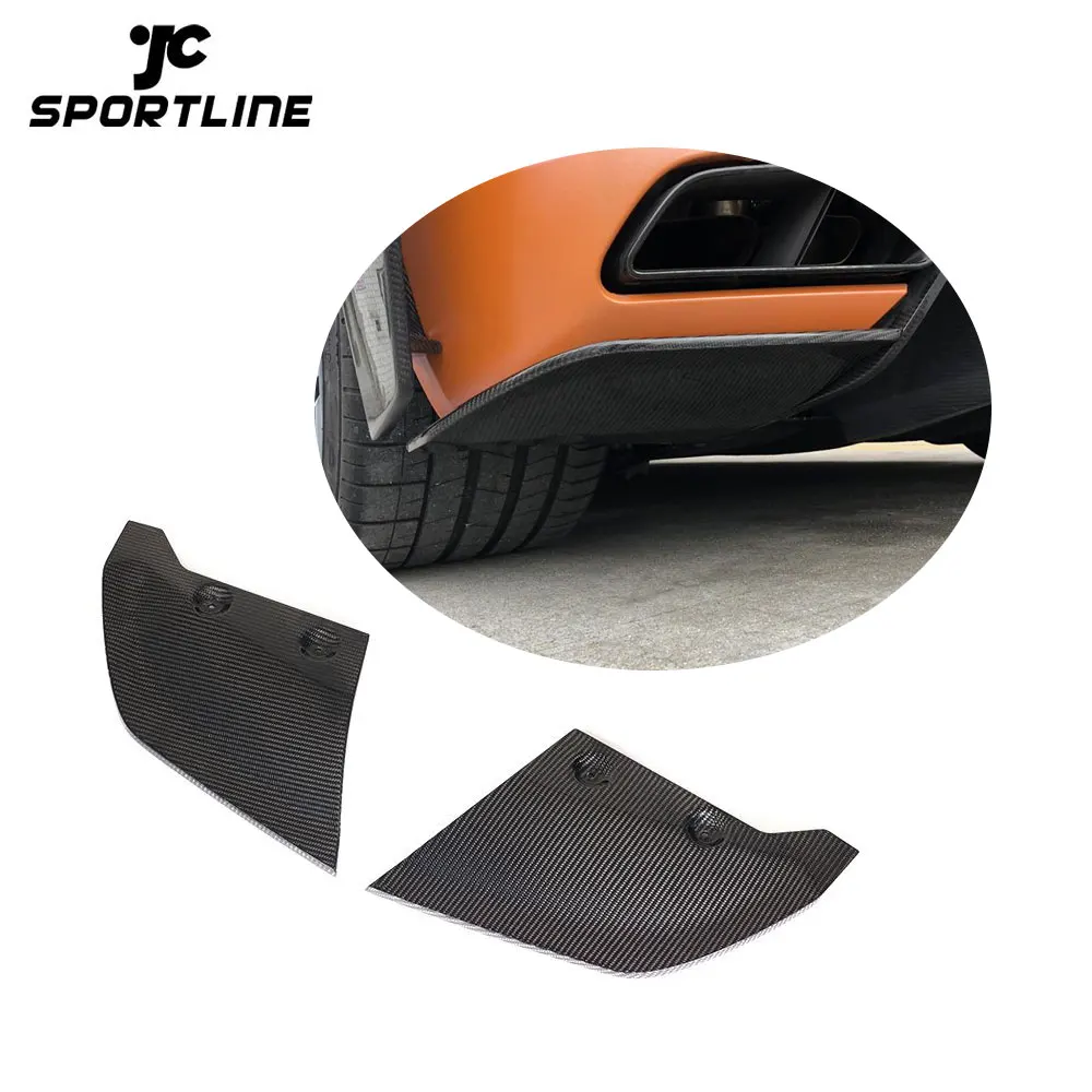 Carbon Fiber R8 Rear Splitter For AUDI R8 V10 Base Coupe 2-Door 2016-2018