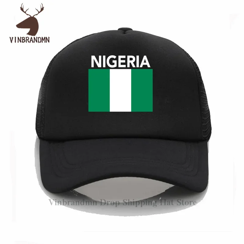 Nigeria Nijeriya men women baseball cap nation sporting fishing hat Nigerian 100% cotton bucket hat country flags NG summer hats