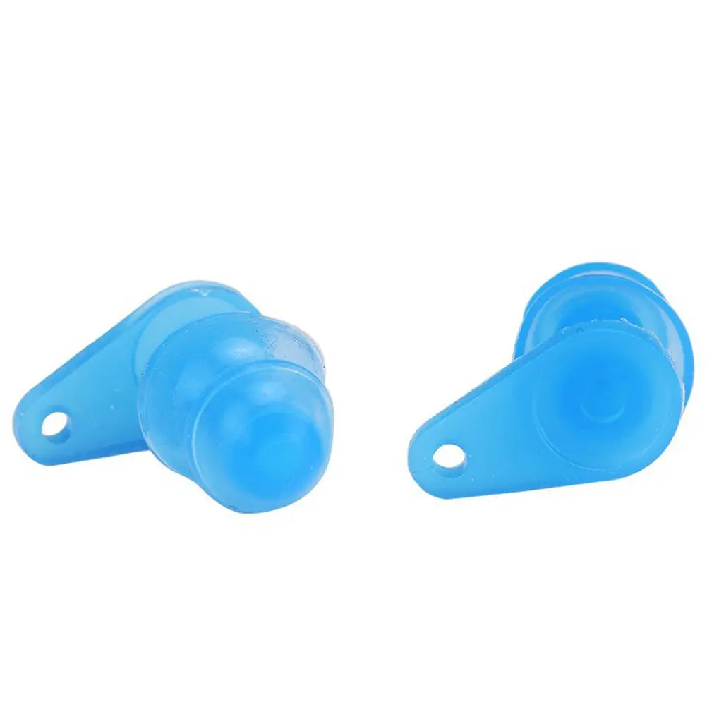 

6 пар водонепроницаемых силиконовых берушей для плавания в форме грибов, многоразовые, с индивидуальным защитным футляром