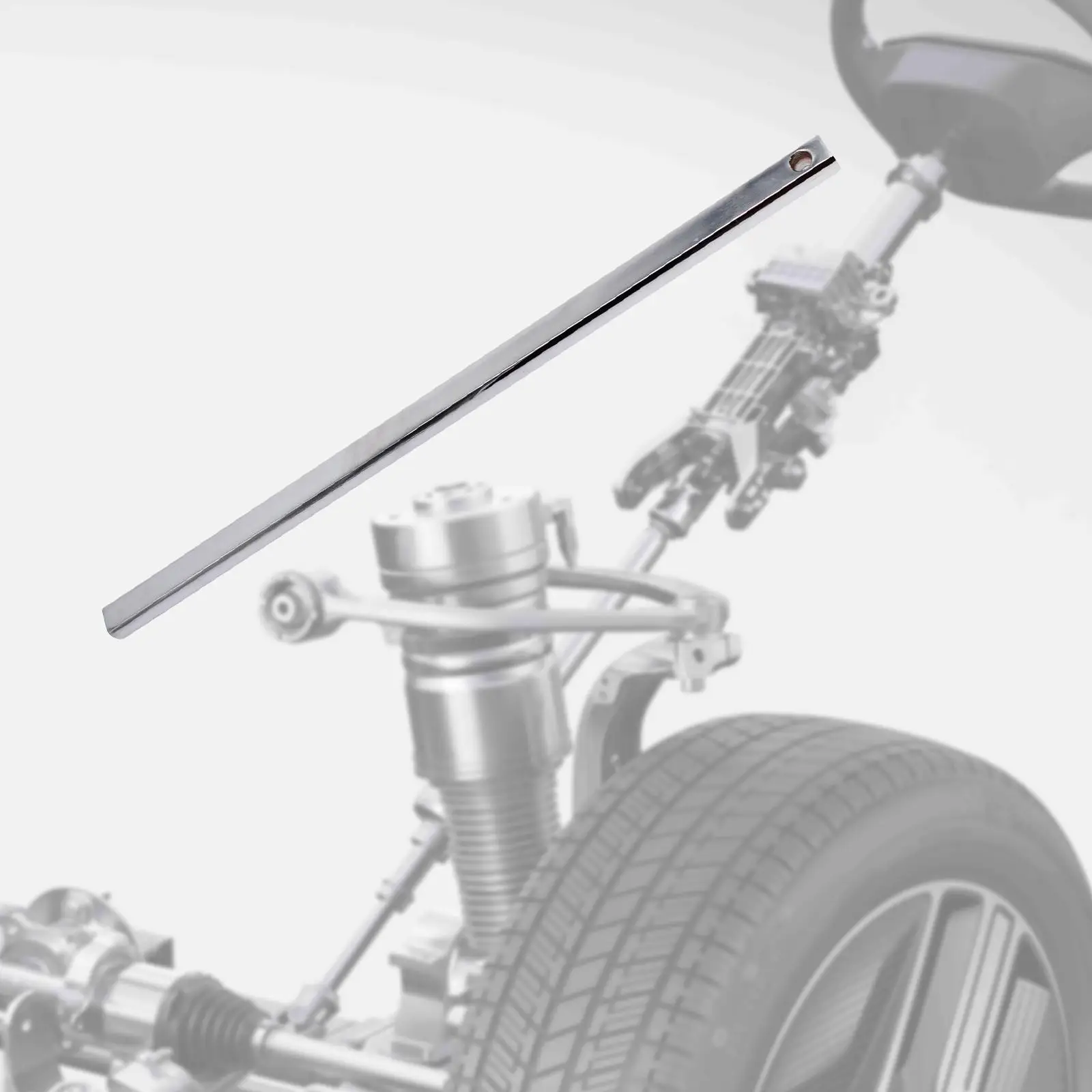 

Steering Shaft Replacement Connection Axis 3/4" Universal Metal Component Column Rod Part Polished 16" Double D U Joint Link