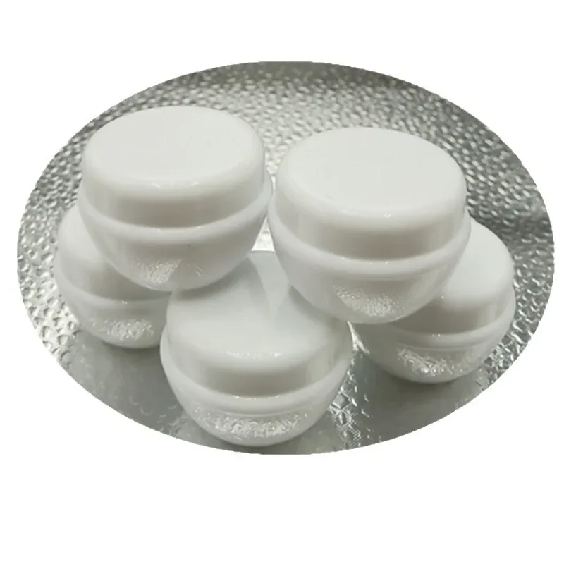 10 ml Pilz-Cremeglas, PP-Reisebehälter, nachfüllbare Kosmetikflasche für Perlenpulver, nachfüllbare Flaschen