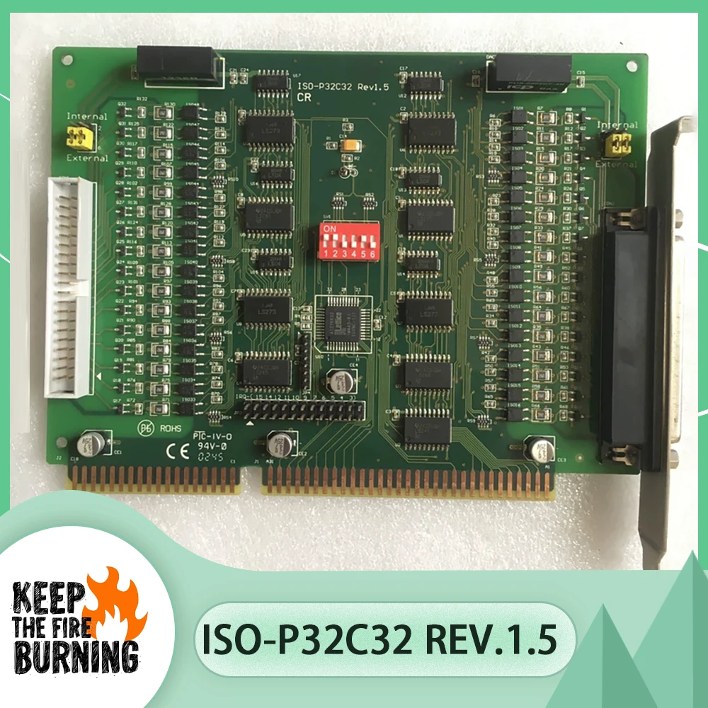 

Control card 32 channel optically isolated digital input card ISO-P32C32 Rev.1.5