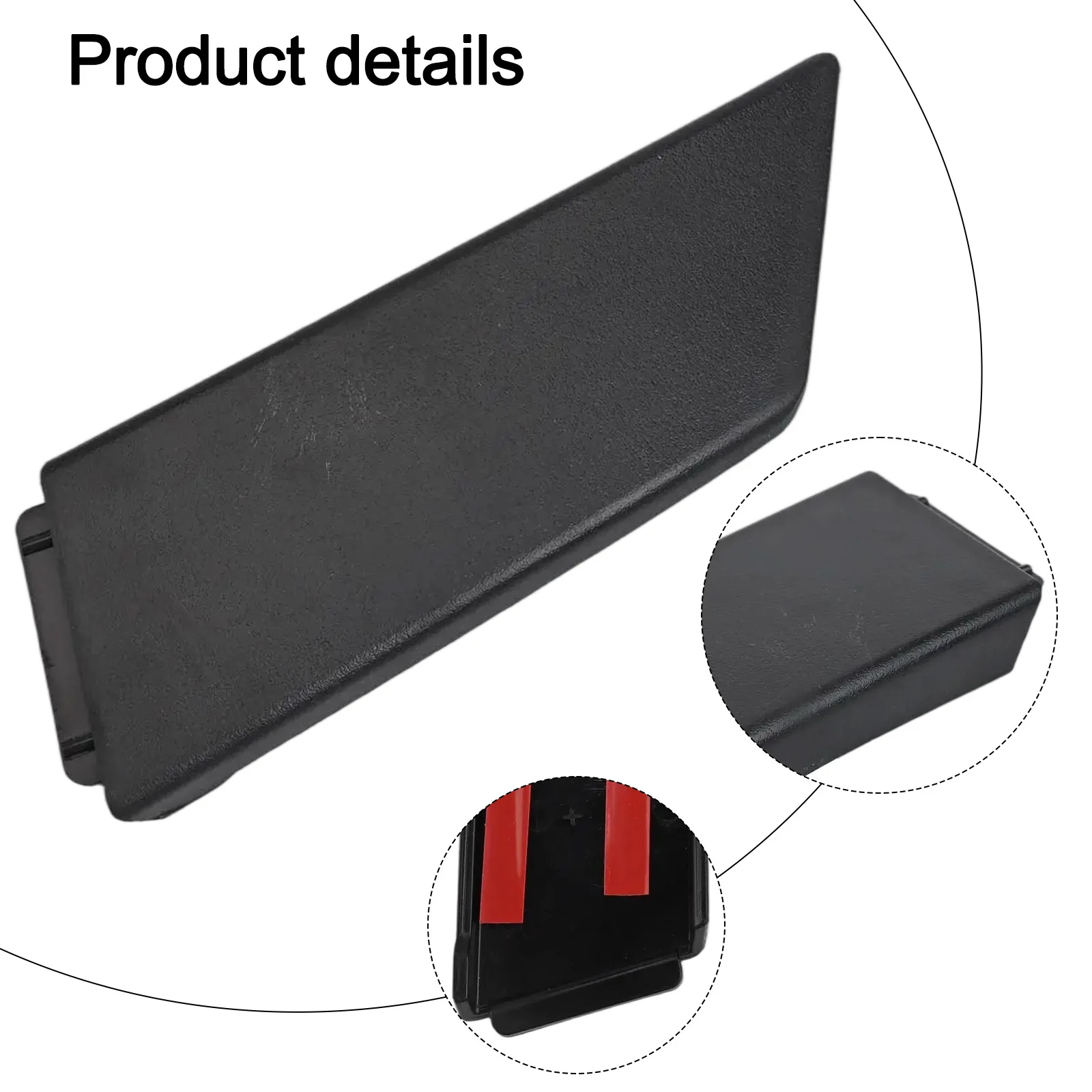 

Black Mirror Door Frame Trim Front Right Mirror Trim Front Right Mirror Trim Non-deformation Design OEM Number 75751-52030