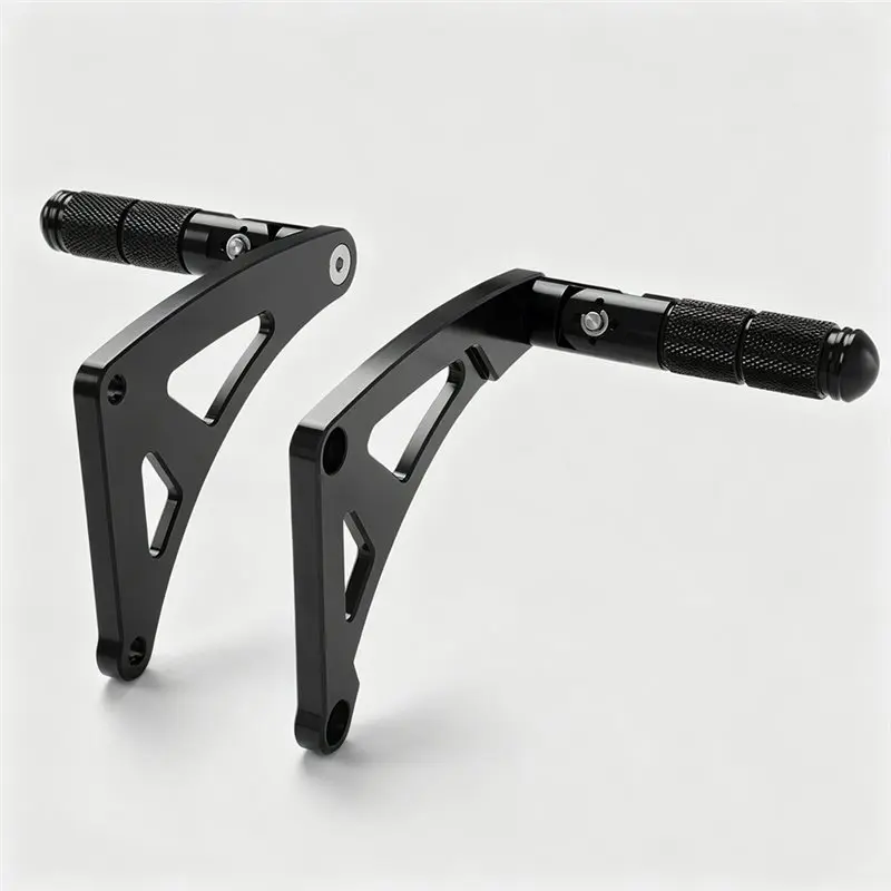Durable-Motorcycle Folding Rear Passenger Footpeg For Honda Monkey 125 Z125 2018-2025 Extended Larger Footrest Pedal Accessories