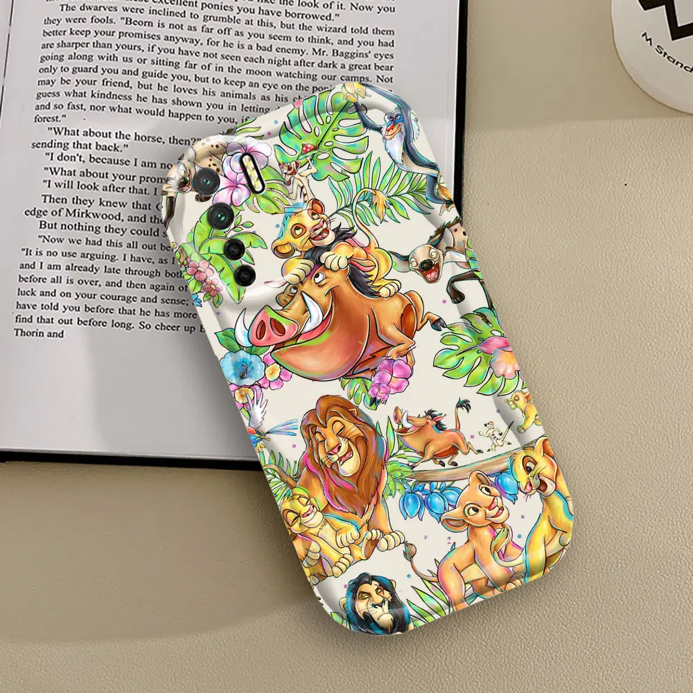 Disney The Lion King Hakuna Matata Phone Case For OPPO A98 A94 A93 A92 A79 A78 A76 A74 A60 A58 A57 A55 A54 A53 2020 Wave Cover