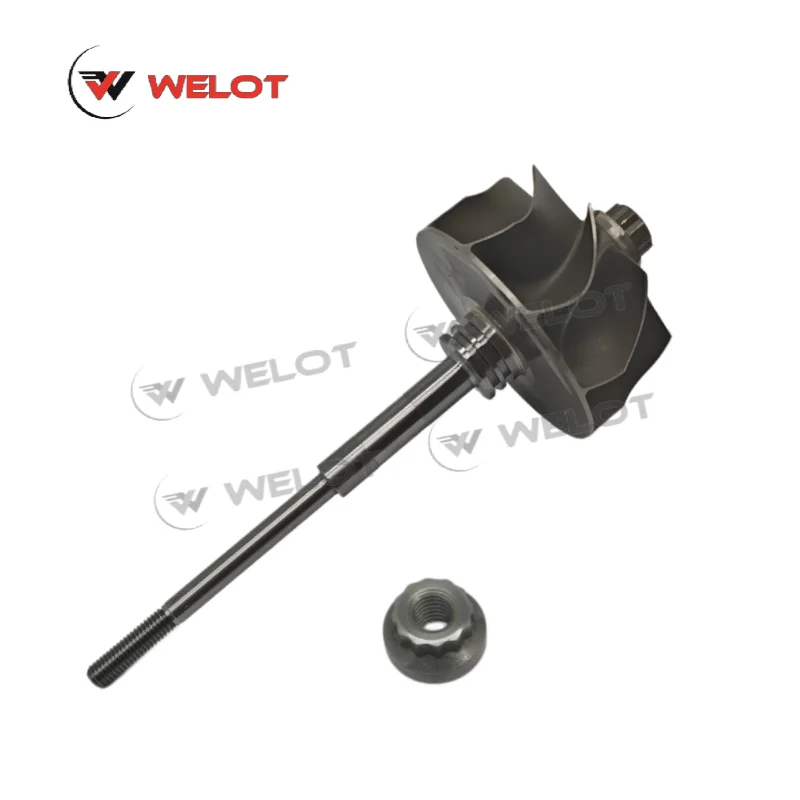 GTB2260V Turbo Shaft and Wheel 758353 Turbocharger Parts for BMW X3 3.0D 160Kw 218HP M57D Tu2 2004- 11657796316