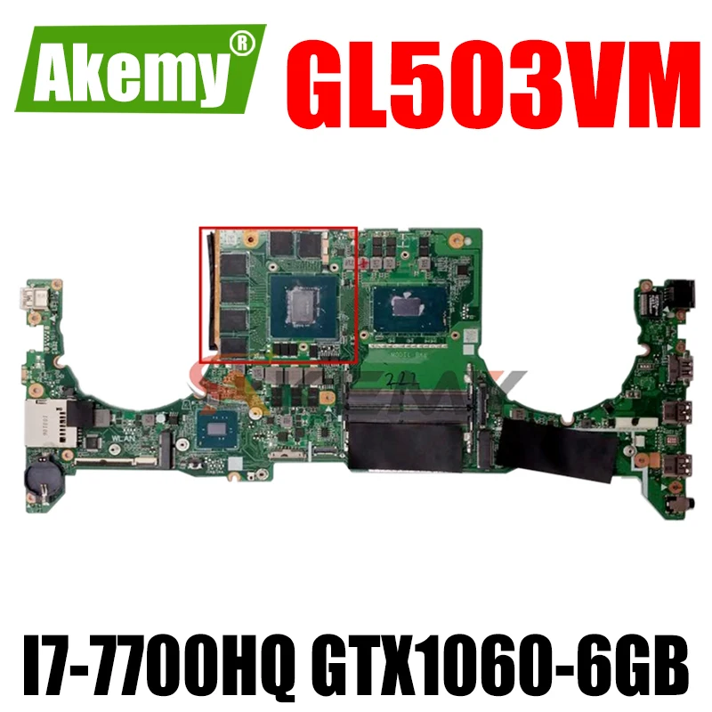 

For ASUS FX503VM FX63V S5AM Laptop Motherboard DA0BKLMBAD0 DABKLMB1AA0 GL503VM Mainboard With i5-730 100% Tested OK