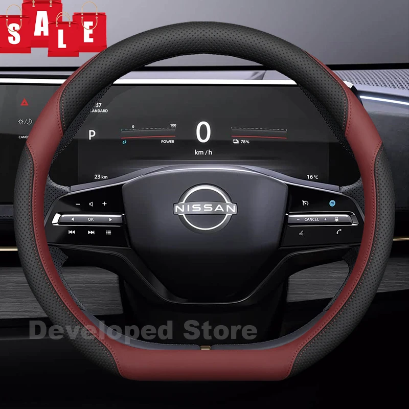 

Ultrathin Car Steering Wheel Cover For Nissan ARIYA FE0 2026-2020 Auto Steering Wheel Nissan JUKE Accessories Nissan car parts