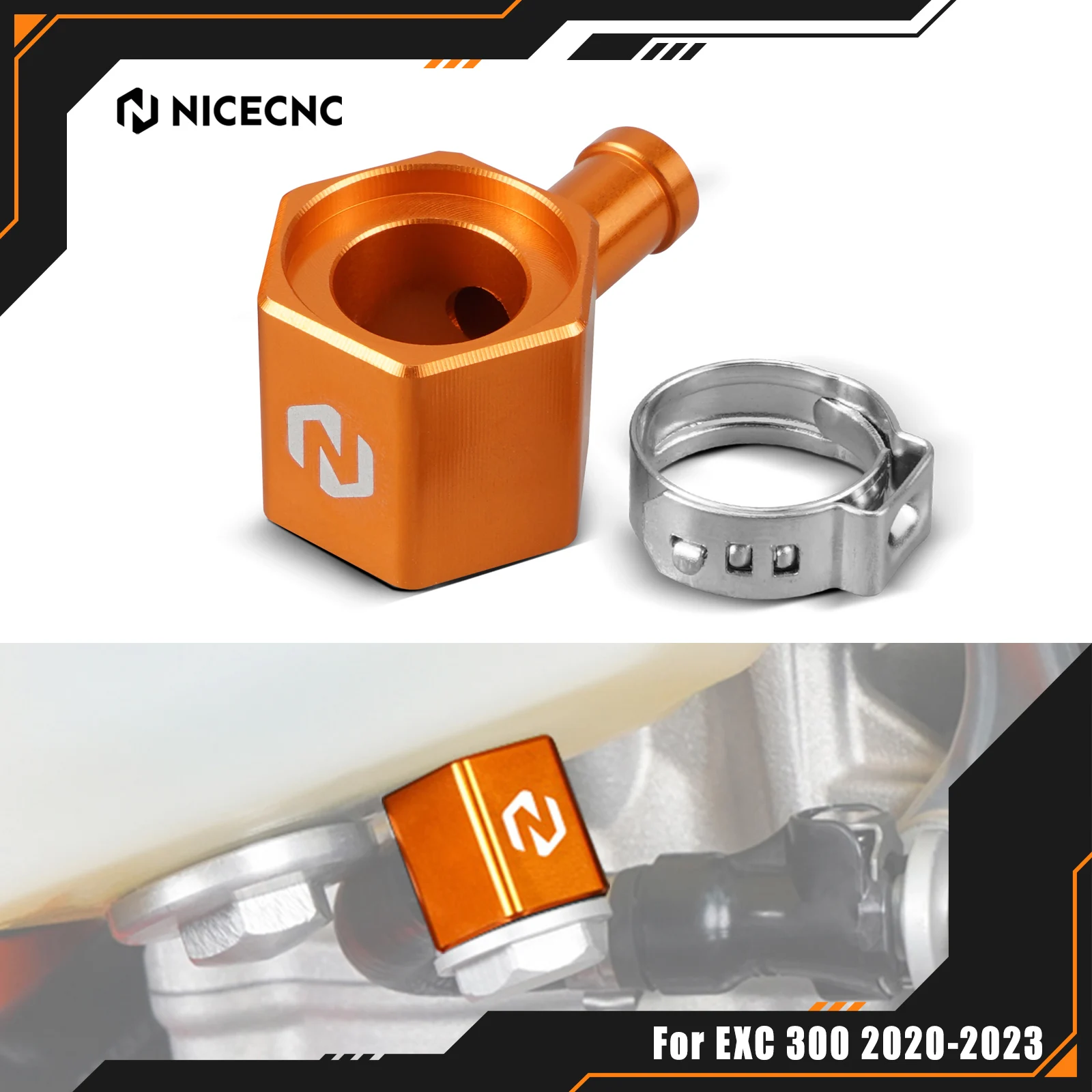 

Для KTM EXC 300 EXC250 XCW 300 EXCF 350 EXC-F 500 2020-2023 SXF 250 SXF 450 2020-2022 Разъем топливного бака для GasGas EC 300
