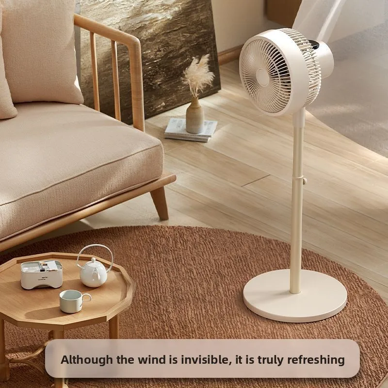 Floor Fan Portable with 4-Blade Large Airflow,90° Ultra-Wide Range,Convertible Desk&Floor Use, Electric Fans for Home Air Cooler