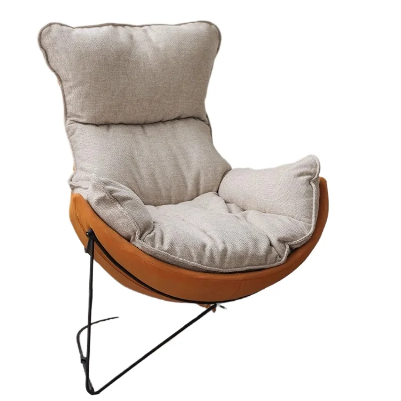 

Chair Modern minimalist lazy sofa chair Fabric In ternet ce lebrity readi ng stool Dining cha r Removable ins