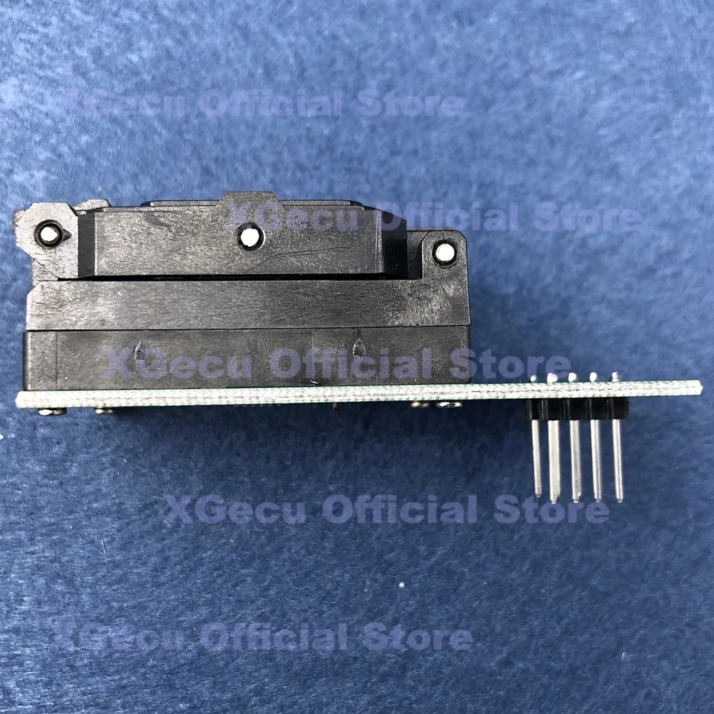 BGA24/TFBGA24 TO DIP8 IC Socket/Adapter/Adaptor for 8X6 mm body width BGA SPI Flash chips,such as W25Q16/Q32/Q64/Q128/Q256