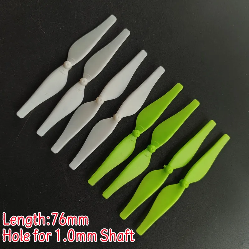 4PCS 76mm 1mm Propellers for Tello Drone Mini HD Aerial Photography RC Aircraft Quadcopter Drone Spare Parts