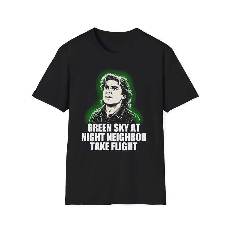 The Burbs T Shirt Green Sky At Night Casual Top