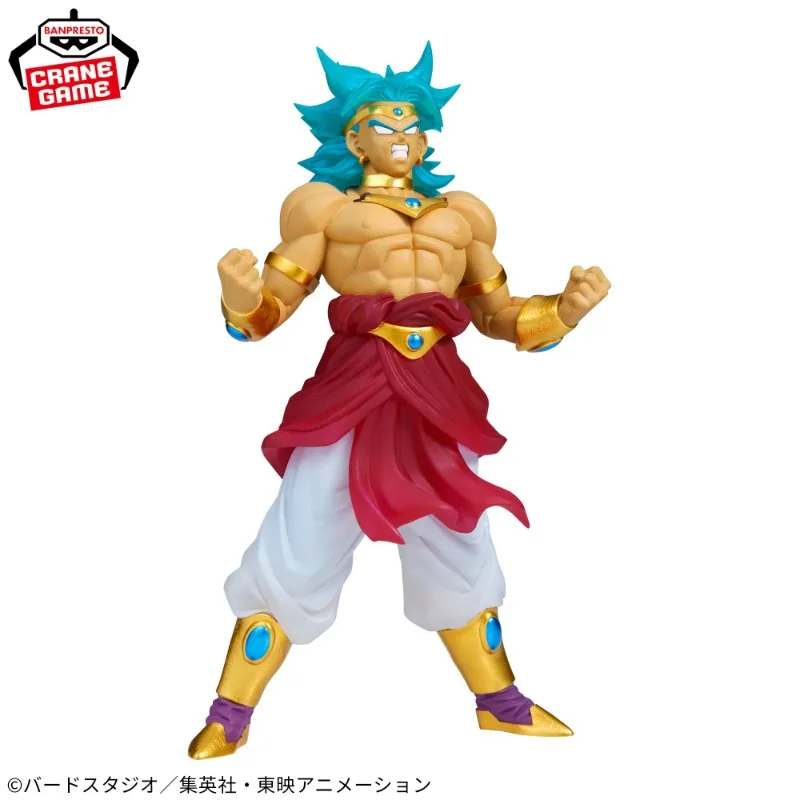 In Stock BANDAI Banpresto Dragon Ball Z Action Figures CLEARISE SSGSS Broly Anime DBZ Figurals Collectible Model Toy