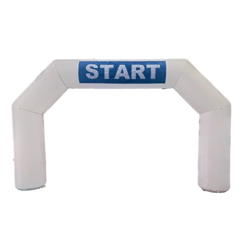 

SAYOK Inflatable Archway 4x3m Hexagon Inflatable Arch with Start Finish Banners for Sport Race Outdoor Advertising Commerce