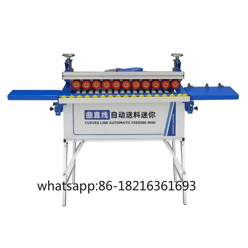 

Полностью автоматический мини-облицовочный станок 770, небольшой станок для запечатывания и ремонта дерева, прямой и прямой двойного назначения