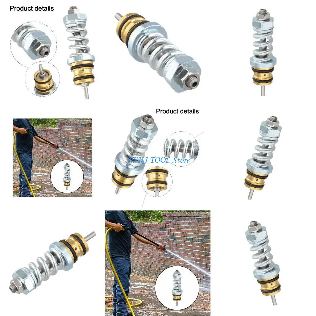 

L8RC Stainless Steel Brass Unloader Valves Replace 308418003 Unloader Valves Assembly