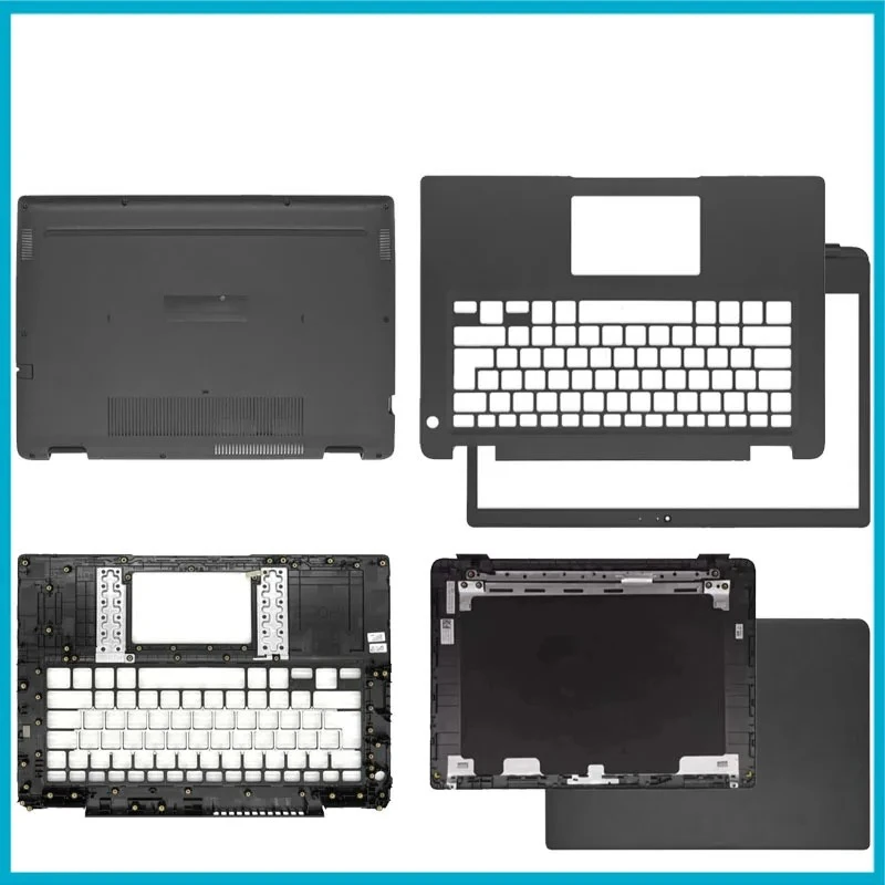 NEW Notebook Screen For DELL Latitude 3400 E3400 LCD Back Cover/Front Bezel/Hinges/Palmrest/Bottom Case Laptop Accessories Black