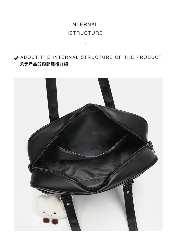 Nieuwe hoogwaardige PU-handtas voor dames Modieuze en eenvoudige crossbody-schoudertas voor studenten