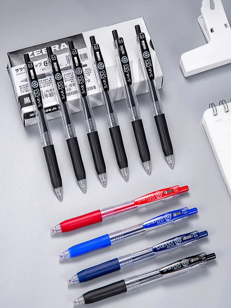 Stylo Gel coloré zèbre japonais JJ15, grande capacité, séchage rapide, Ultra lisse, pour examen, écologique, rechargeable, cadeau pour enseignant d'école