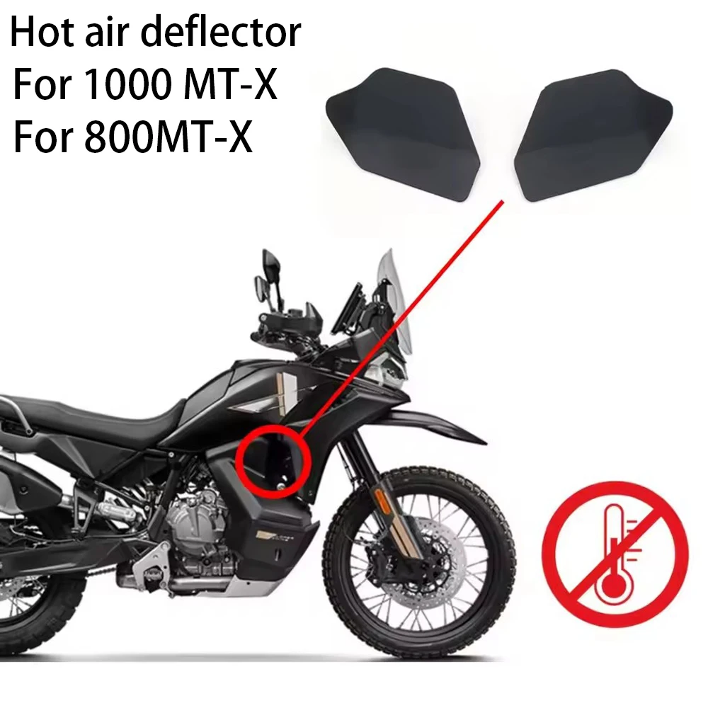 800MT-X 1000MT-X Accessories For CFMOTO 800 MT-X 1000 MT-X motorcycle Hot air guide plate anti scalding protective cover