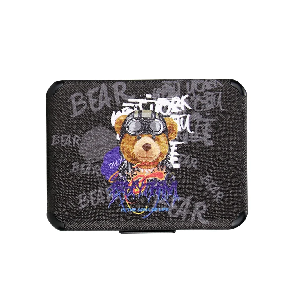 RUORUO Cartoon Bear Cigarette Box for IQOS ILUMA/ILUMA Prime E- Cigarette for IQOS 3DUO Holder for LIL Accessories
