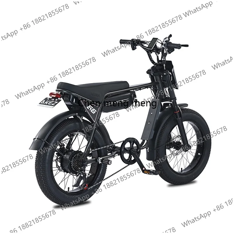 20 Inch E Bikes From China Fat Tire E-bike Beach Cruiser Electric Motor Mountain Bike