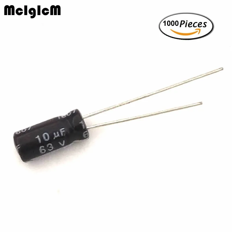 

1000pcs 106 10uF 16V 25V 50V 63V 100V 250V 400V Aluminum electrolytic capacitor 3*5 4*5 4*7 5*7 5*11 6*11 8*12 10*16 MM