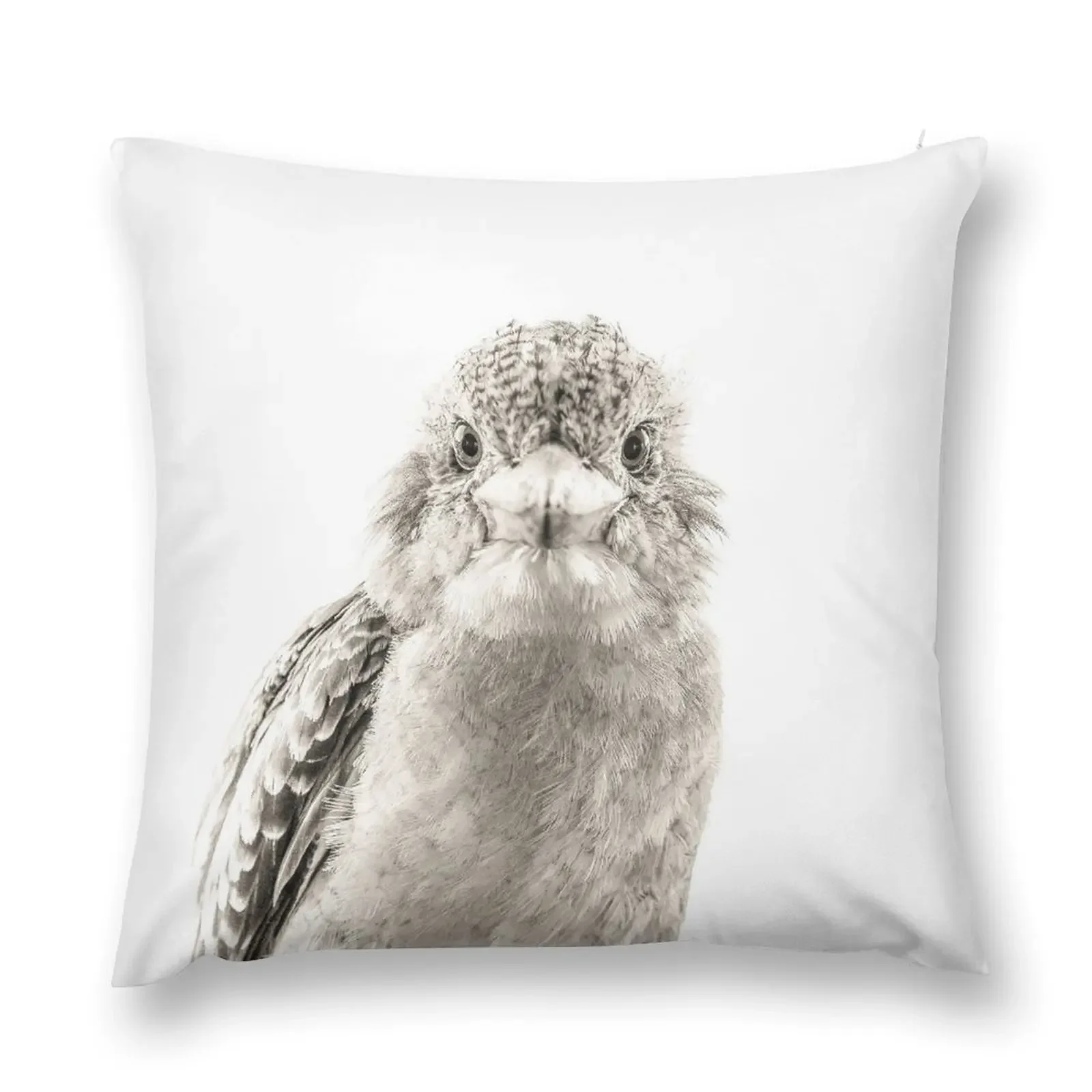 Kookaburra Love - Laughing Kookaburra - Australia Throw Pillow Luxury Sofa Cushions ornamental pillows pillow