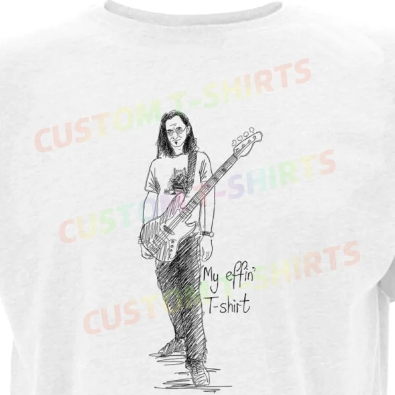 253 93_Geddy_Lee_–_Rush_–_My_Effin’_T_Футболка Футболки с рисунком в стиле комиксов для мужчин и женщин летом
