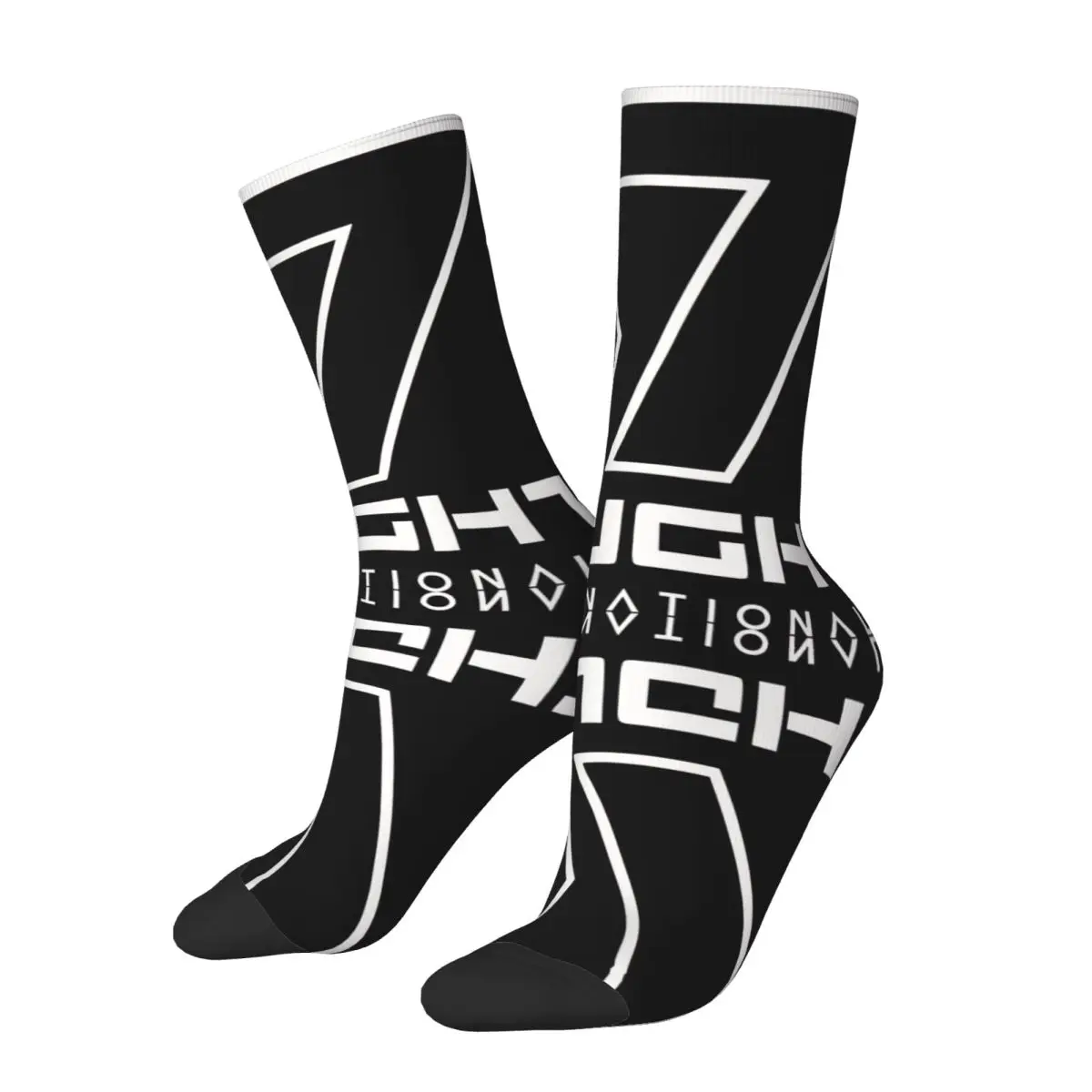 Funny Happy Vought International Classic Men's Socks Retro Harajuku The Boys Billy TV Show Hip Hop Novelty Crew Crazy Sock