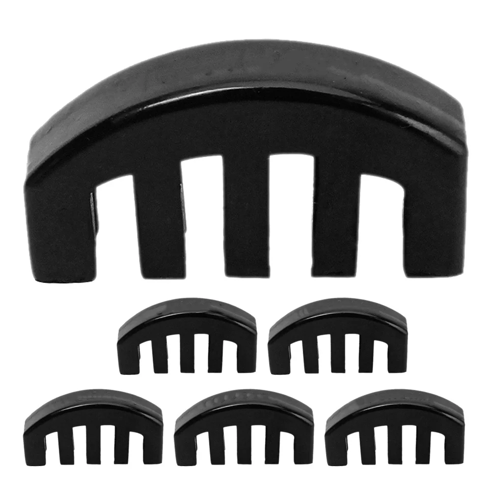 

6Pcs Violin Mutes Practice Accessories Rubber Silencers Professional Design Easy Install Reduce Volume Scratch Protection