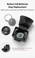 Klaxon de vélo étanche IP4X, 120 db, batterie/chargement, sonnette de vélo, Scooter pour enfants, poussette pour bébé, klaxon de voiture d'équilibre 4