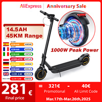 JUICEASE ESMax 14.5AH Electric Scooter 35KM/H 1000W Smart Adult Electric Kick Scooter 10Inch Folding Escooter with 45KM Range