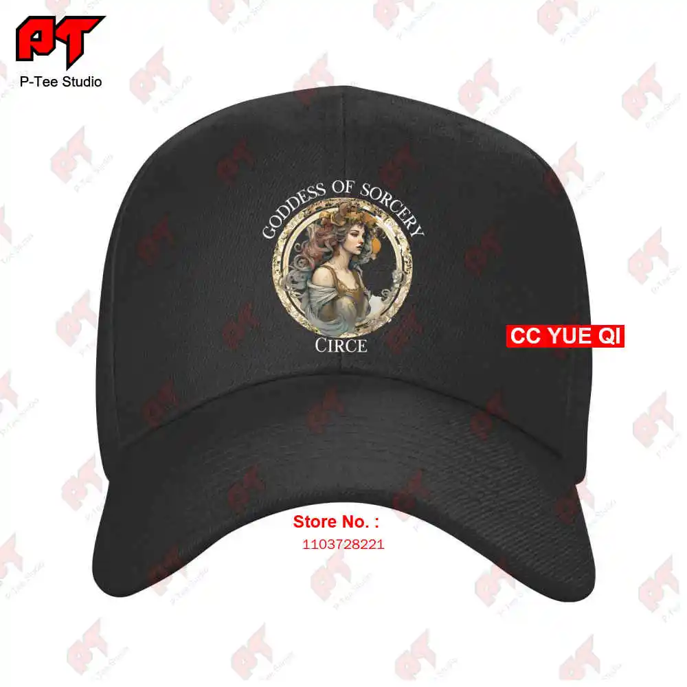 Circe Greek Mythology Goddess Of Sorcery Dark Witch Bibliophile Baseball Caps Truck Cap NFF8