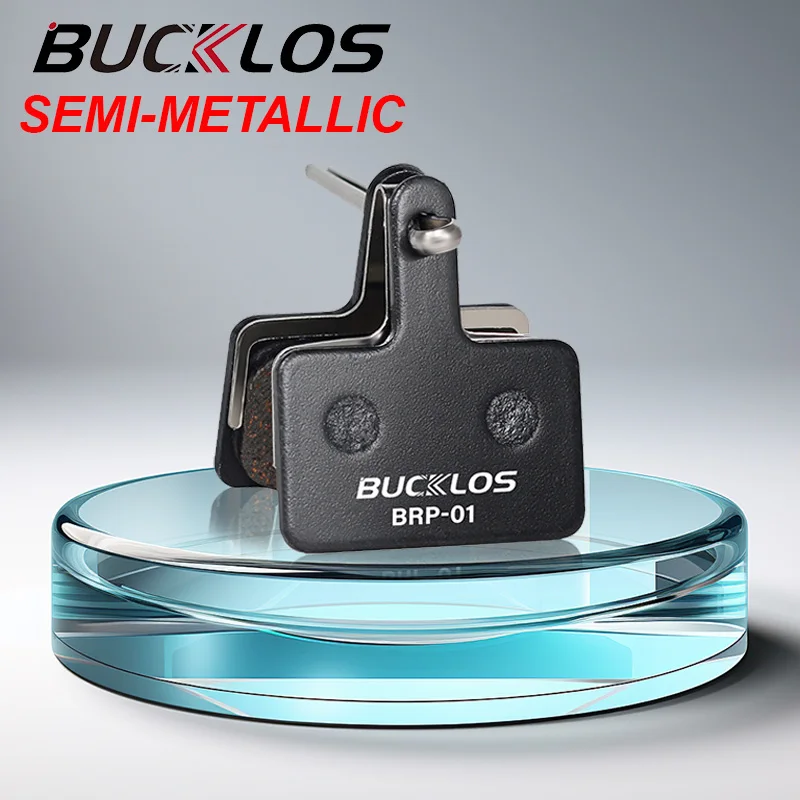 BUCKLOS MTB Hydraulic Disc Brake Pads for SHIMANO MT200 M445 M575 Semimetallic Bicycle Brake Pad Mountain Bike Brake Accessories