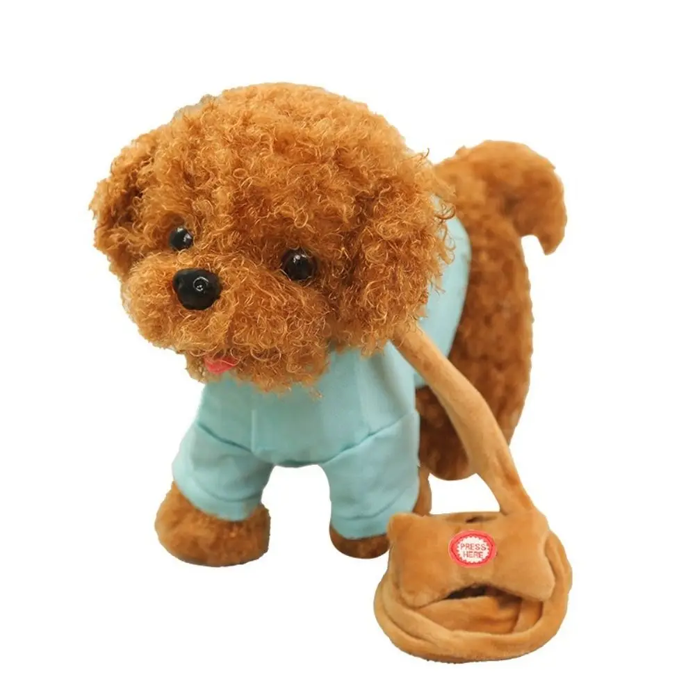 New Robot Puppy Interactive Walking Simulated Puppy Tail Wagging Barking Educational Gift Chilren