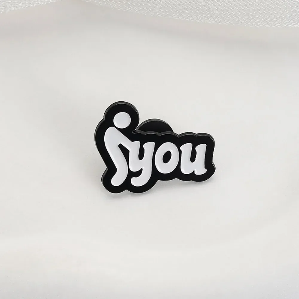 

Funny Design Creative Cute Enamel Brooch Backpack Hat Decoration Metal Lapel Pin Badge For Friend Clothing Accessories