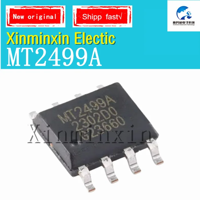 5pcs/Lot  MT2499A SOP8 ESOP-8 3.5A 4.5V-21V Input 340KHz Synchronous Buck Converter