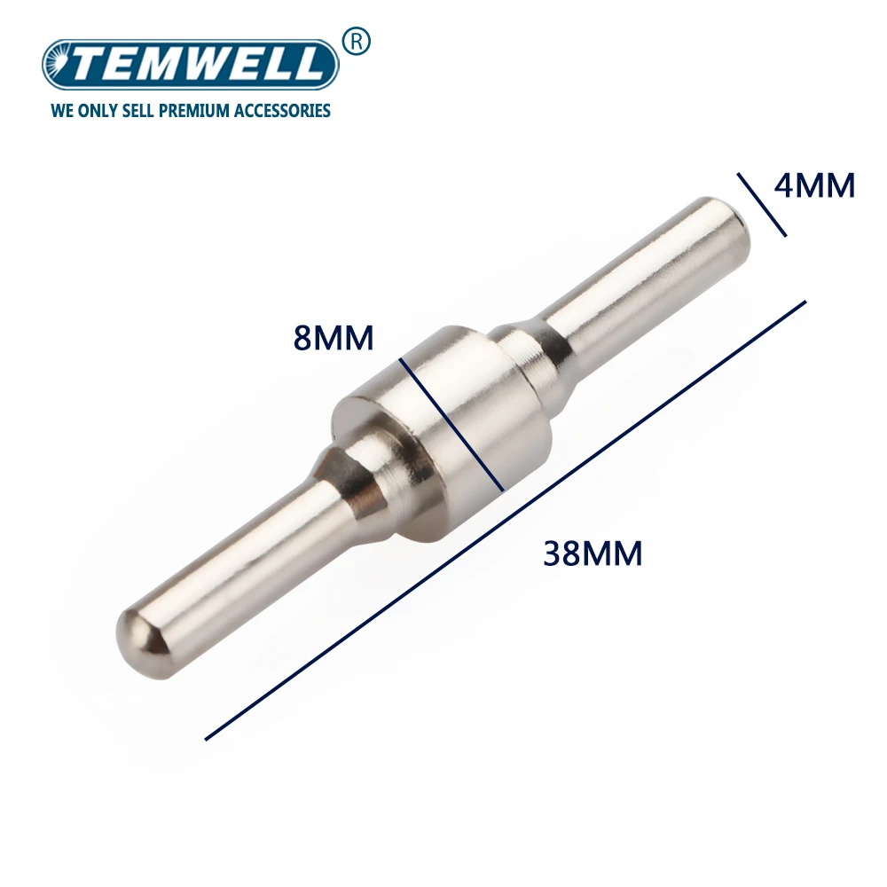 Imagem -02 - Pontas Estendidas do Elétrodo do Cortador do Plasma do Níquel Copo Chapeado Consumíveis para Pt31 Cut40 Cut50 Lgk40 Hyc410 61 Pcs