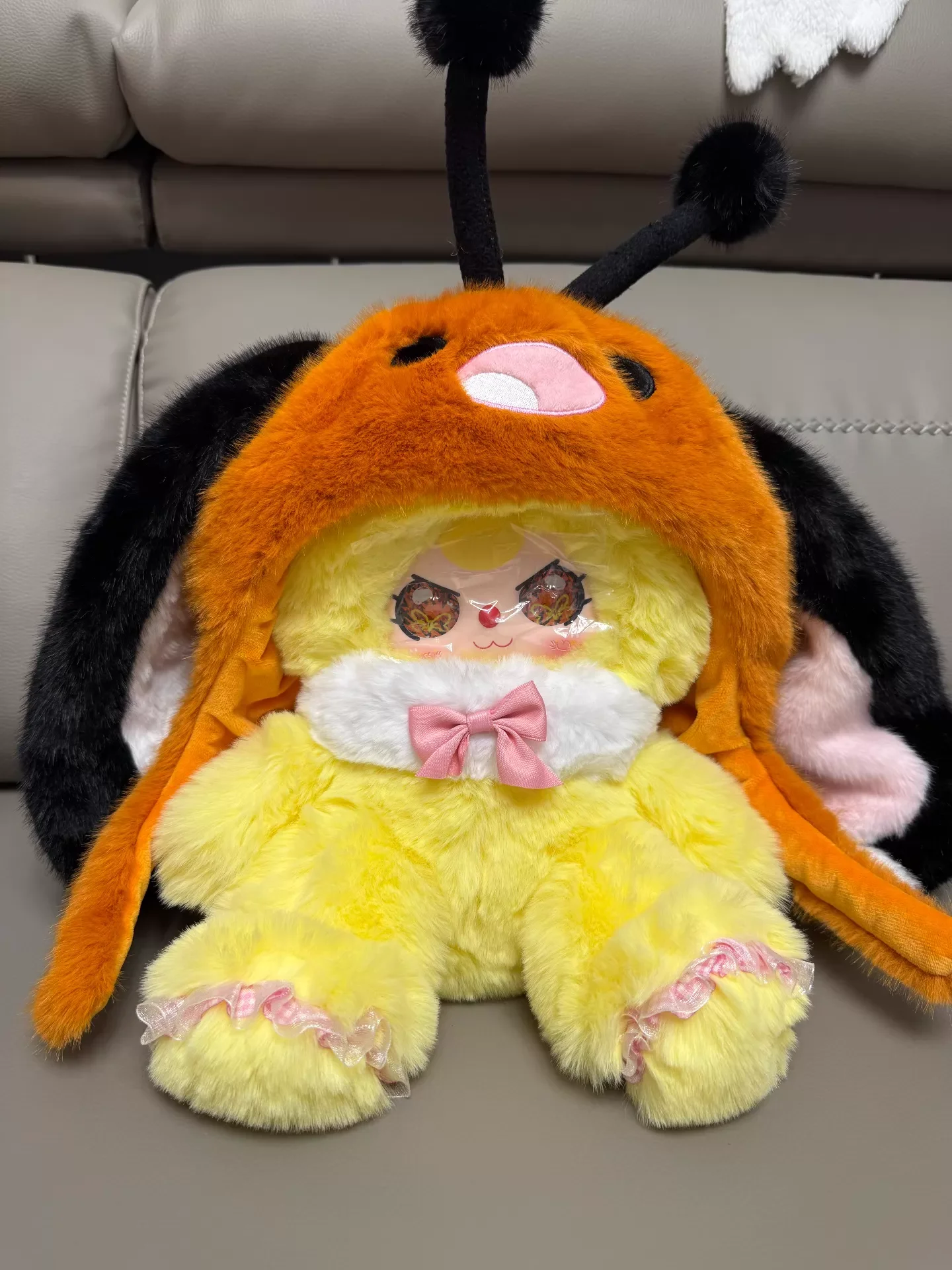 Baby Three Hat Rabbit 500 Size Plush Blind Box Doll Ornament Cute Soft Plush Toys Adult Collectors Holiday Gift For Girls Fans view 5