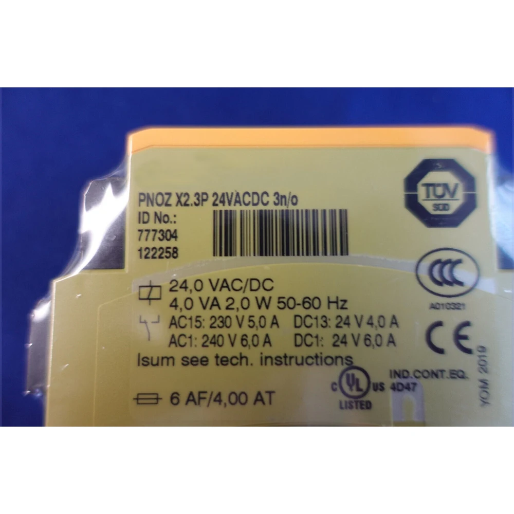 New Durable for Pilz PNOZ X2.3P 777304 24V Safety Relay Module in Box
