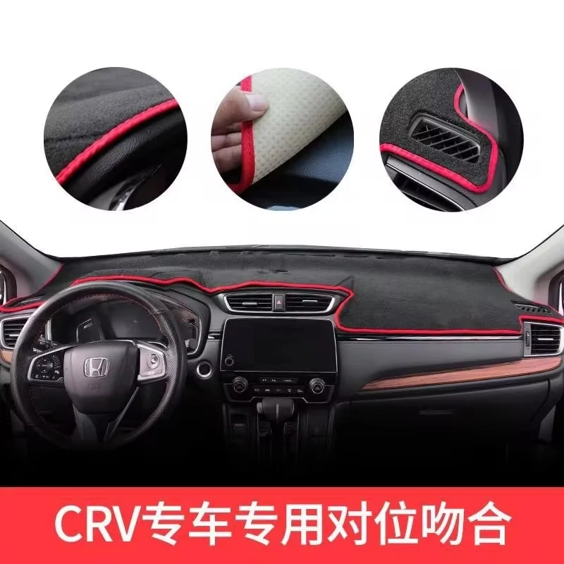 

For Honda CRV 2017-2019 2007-2011 2012-2016 Car Dashboard Light-proof Pad Gravity Interior Sunscreen Shielding Insulation