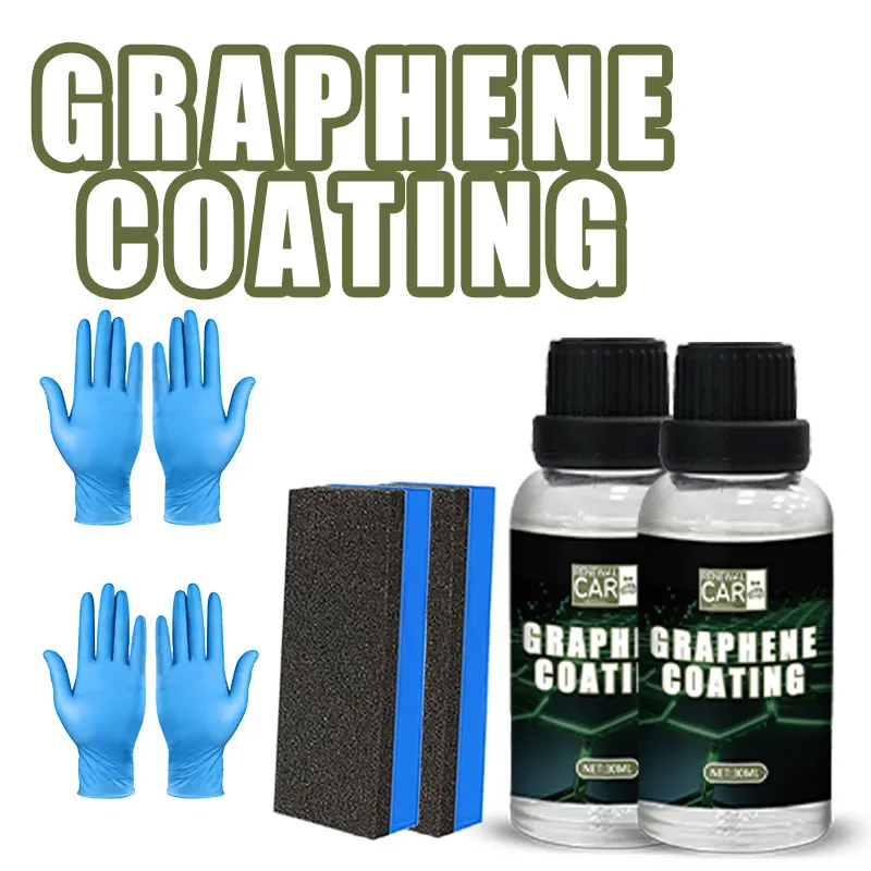 

Раствор для автомобильного графенового покрытия - нано - молекулярный, 360° ° Защита, устойчивость к царапинам, глянцевая