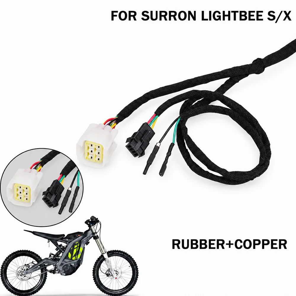 Electric Motorcycle Wiring Harness For Surron Lightbee SUR-RON S/X Electric Dirt Pit Bike Fault Detection Line Set