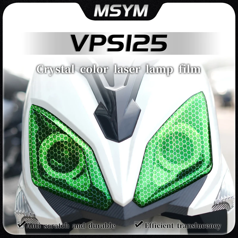 

For DAYANG VPS125 VPS 125 Vps125 vps125 Headlight and taillight film honeycomb laser sticker protective film accessories